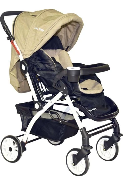 Bebek Arabası Beyaz Kasa St 04