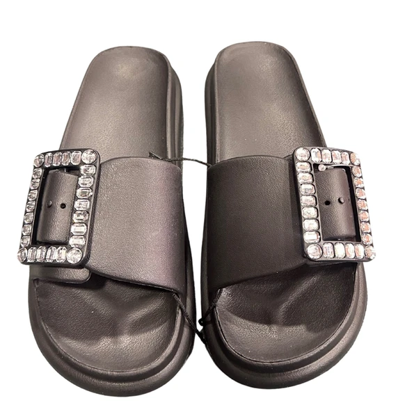 Polaris 407155 Siyah Kadın Terlik - Resim 3