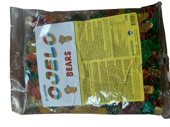 OJELO AYICIK (BEARS) 1000 GR YUMUŞAK ŞEKER