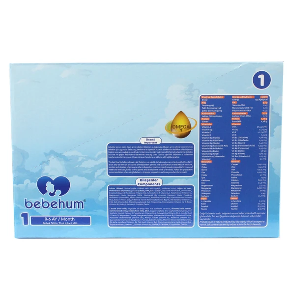 Bebehum 1 Numara Tek Kullanımlık Bebek Sütü 20 Adet - 5