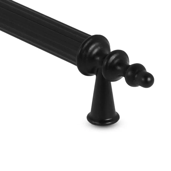 8 Adet Sert Plastik Polavit Siyah 96 Mm  Mobilya Mutfak Çekmece Dolap Dolabı Kulpu Kulbu Kulpları - Resim 3