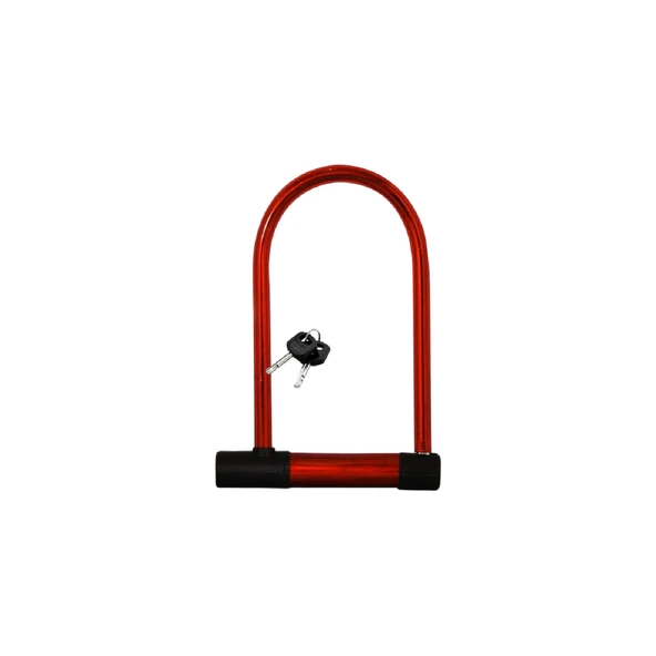 Bisiklet Motosiklet Direksiyon U Kilidi Halat Zincir Çap 18 mm Çelik Hırsız Güvenlik 29 cm - 4