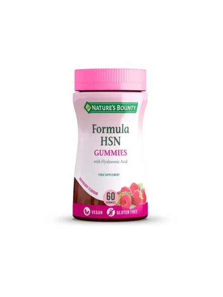 Nature's Bounty Formula Hsn Gummies With Hyaluronic Acid 60 Gummies