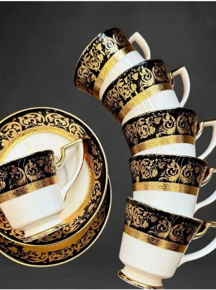 ROYKİNG 6 KİŞİLİK 12 PARÇA LİMİTED EDİTİON KAHVE FİNCAN TAKIMI KNG 006