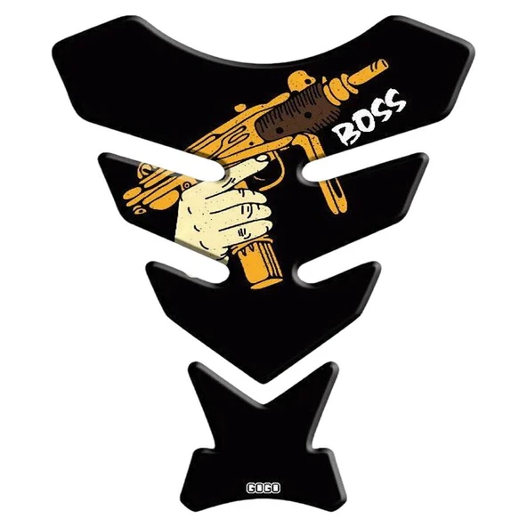 Universal Tank Pad Boss Siyah 591 ürün görseli 1