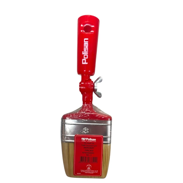 POLİSAN Robot Fırça Akrobat 3 Numara Su Bazlı ve Yağlı Boya Kestirme ürün görseli