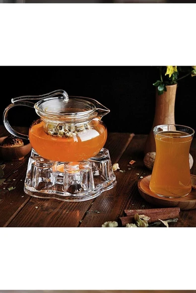Bambum T1615 Cinnamon Süzgeçli 450 ml Demlik - 2