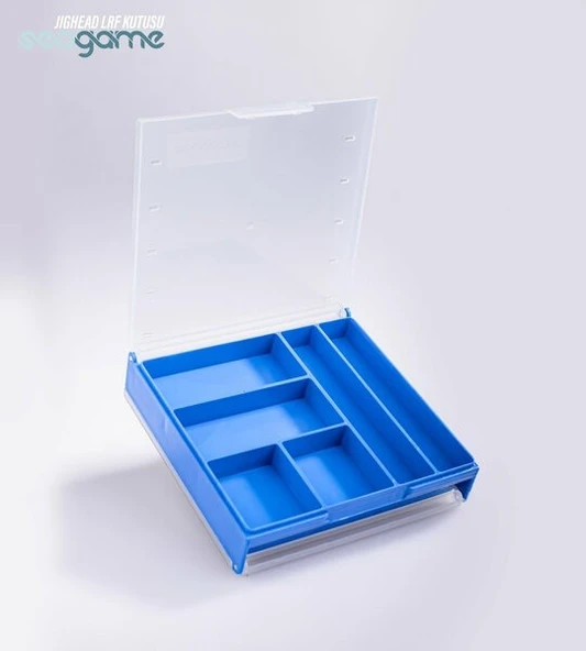 JIGHEAD LRF KUTUSU ÇİFT TARAF EVALI MAVİ - 3