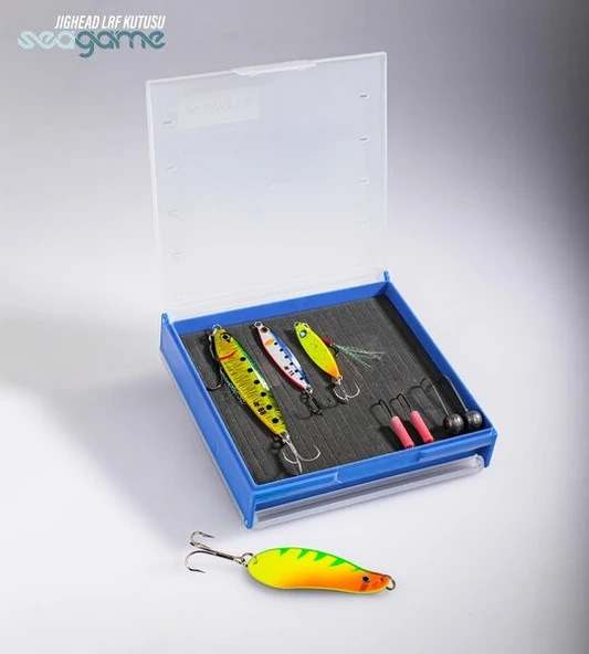 JIGHEAD LRF KUTUSU ÇİFT TARAF EVALI MAVİ