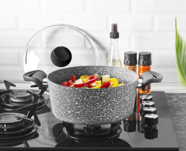 Lavonni 28 Cm Granit Derin Tencere