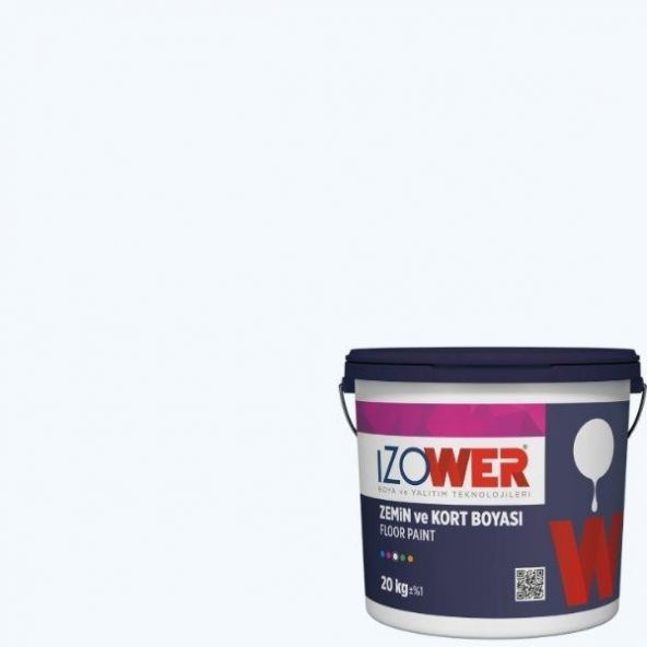 İzower Zemin ve Kort Boyası - Andezit 10 (18kg)