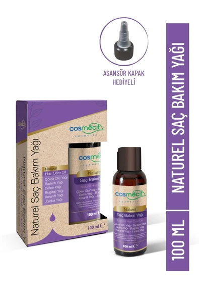 Naturel Saç Bakım Yağı 100 ml - Bitkisel Yağ Kompleksi - 2
