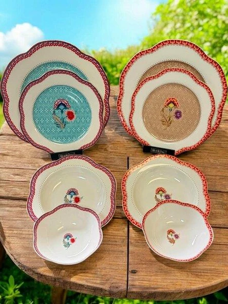 ROYKİNG Yemek Takımı 24 Parça 6 Kişilik SMC 043