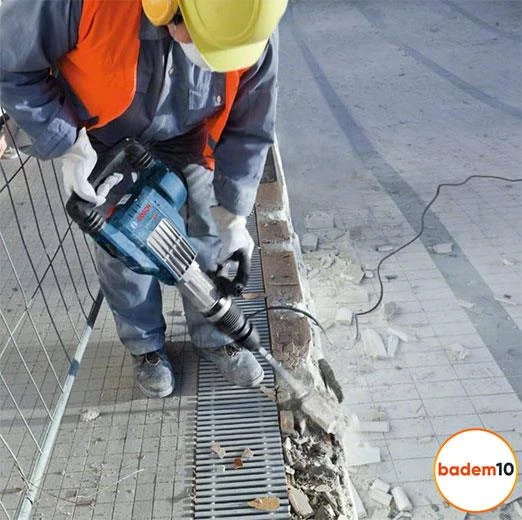 Sds Max Şaftlı Keski 18 mm x 400 mm x 25 mm Hilti Ucu Beton Taş Kaya Kırıcı Kırma Adaptörü - 7