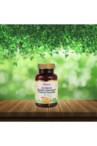 Arı Sütü & Kırmızı Ginseng & Polen & Propolis V51000mg 60 - 2