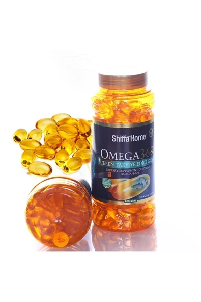 Balık Yağı Hapı Omega 3-6-9 _ 200 Kapsül