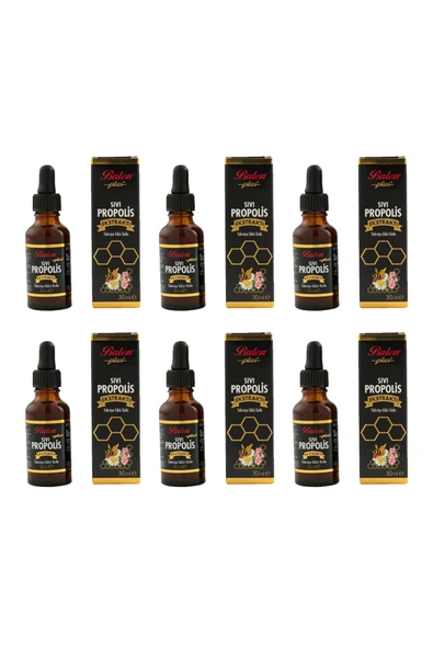 6 Adet Sıvı Propolis Ekstraktı Su Bazlı Damla 30 Ml X 6