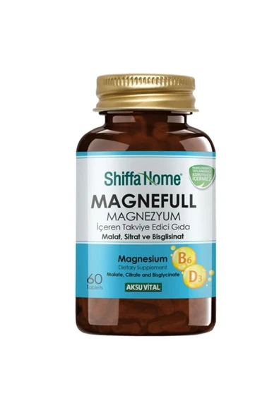 Güçlü Kemikler Için Magnezyum Tablet ( Magnefull 60 Tablet)