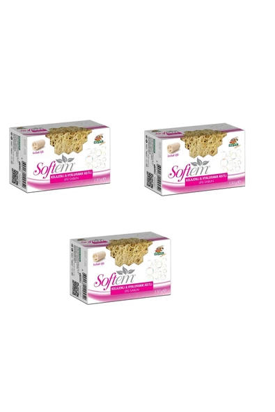 Kolejenli & Hyaluronik Asitli Kabak Lifli Sabun 130gr 3 ADET