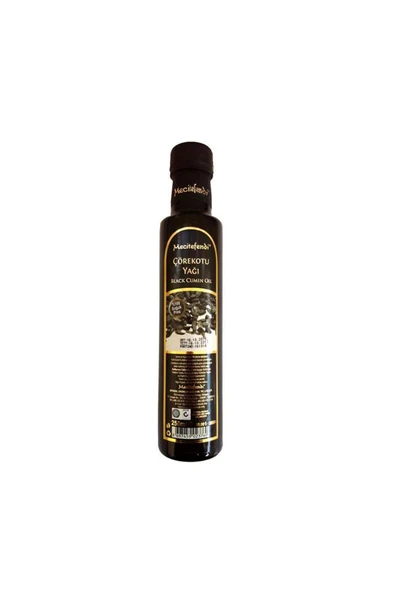 Çörekotu Yağı 250 ml %100 Soğuk Pres /