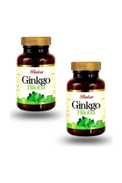 Ginkgo Biloba 60 Tablet X 2 Adet