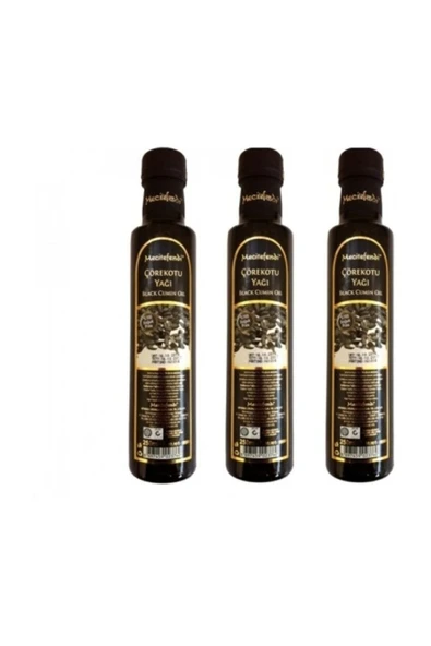 3 Adet Çörekotu Yağı 250 ml