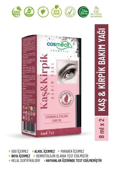 KAŞ & KİRPİK BAKIM YAĞI (8 ml+8 ml)
