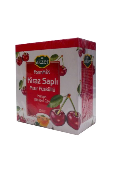 Kiraz Saplı Mısır Püsküllü Bitkisel Çay 60 Süzen  Poşet Çay - 2
