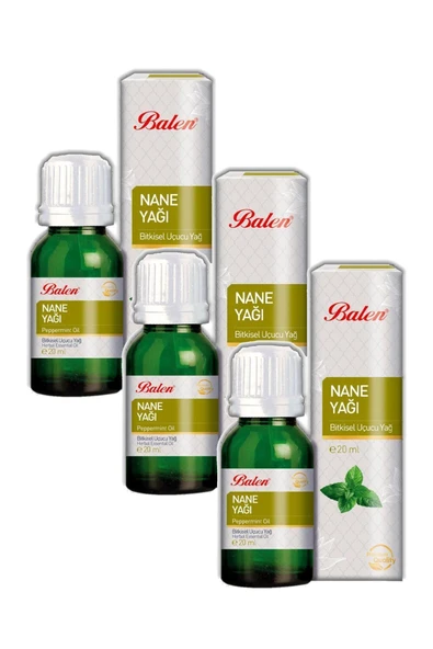 Nane Yağı Distilasyon 20 ml 3 Adet
