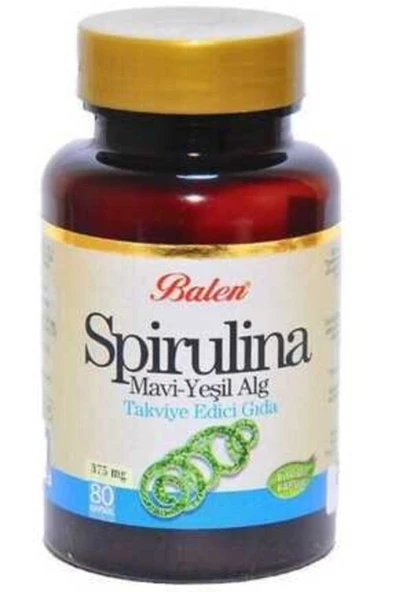 Spirulina Yosun Hapı 80 Kapsül X 375 Mg Sprulina