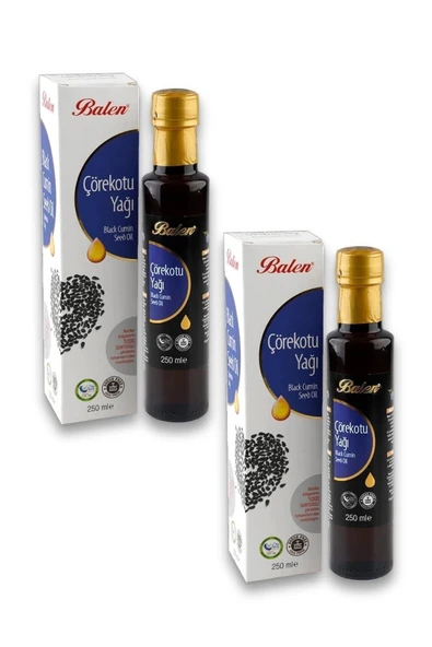Çörekotu Yağı 250 ml 2 Adet Soğuk Pres Gimdes Sertifikalı