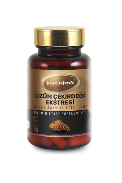 Üzüm Çekirdeği Ekstresi Içeren Takviye Edici Gıda 60 Kapsül 545 Mg