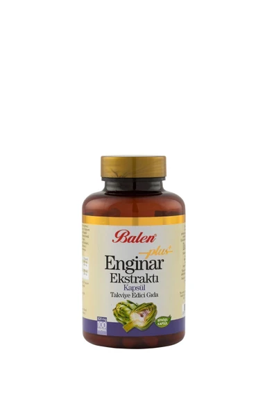 Enginar Plus Ekstraktı Kapsülü 820 Mg 100 KapsüL