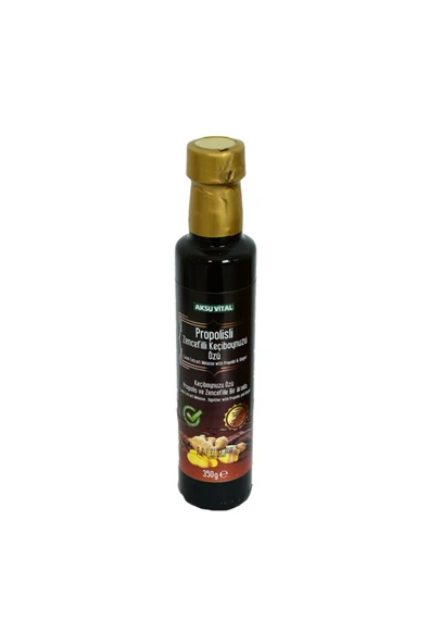 Propolisli Zencefilli Keçiboynuzu Özü Cam Şişe 350 gr