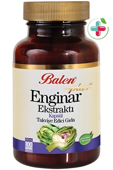 Enginar Ekstraktı Plus Kapsül 820 Mg 100 Yumuşak Kapsül