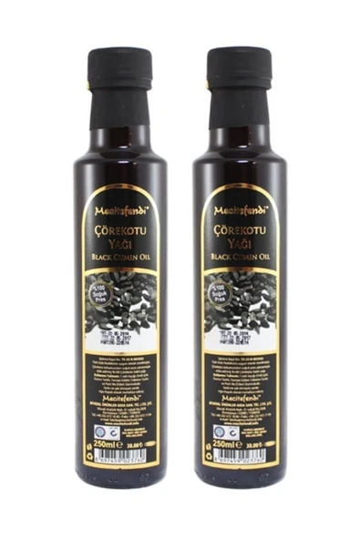 2 Adet Çörekotu Yağı 250 Ml