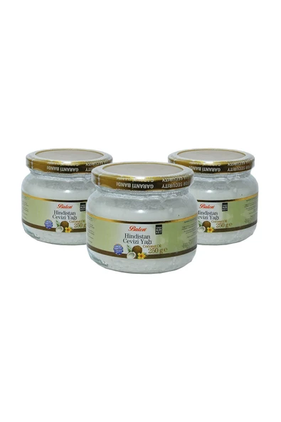 Hindistan Cevizi Yağı 250ml - 3 Adet