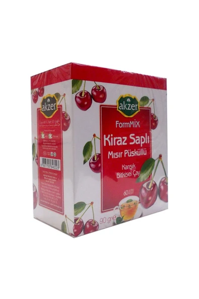 Kiraz Saplı Mısır Püsküllü Bitkisel Çay 60 Süzen  Poşet Çay - 3