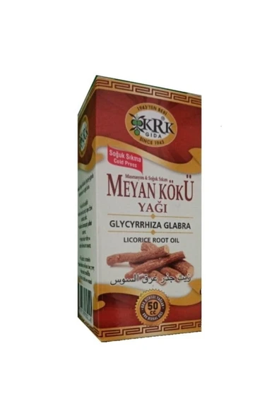 Soğuk Sıkım Meyan Kökü Yağı 50 Ml