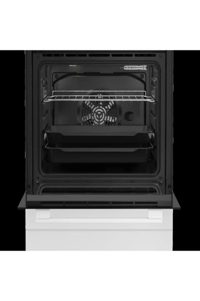 F 8440-1 B Ocaklı Fırın Beyaz - Resim 5