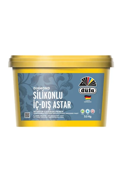 Iç Cephe Ve Dış Cephe Astar Beyaz Diamond Silikonlu 3.5 Kg