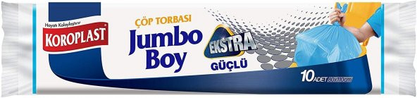 Koroplast Jumbo Boy Extra Güçlü Çöp 10 Adet