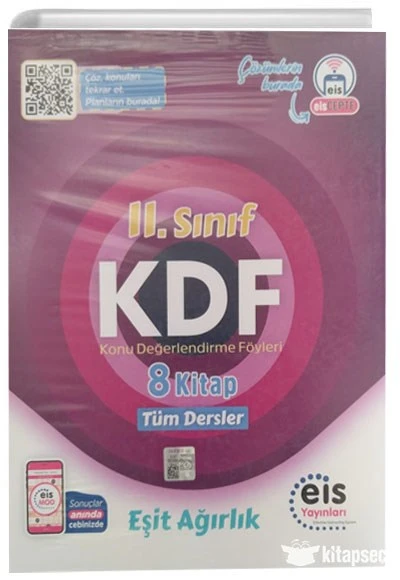 11.Sınıf KDF 8 Kitap Tüm Dersler Eşit Ağırlık Eis Yayınları