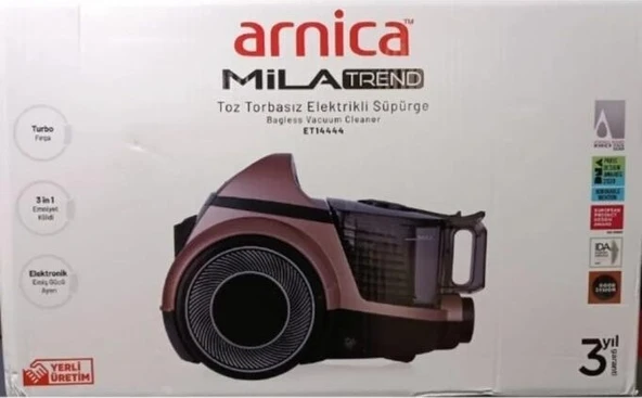 Arnica Et14444 Mila Trend Toz Torbasız Süpür. Rose