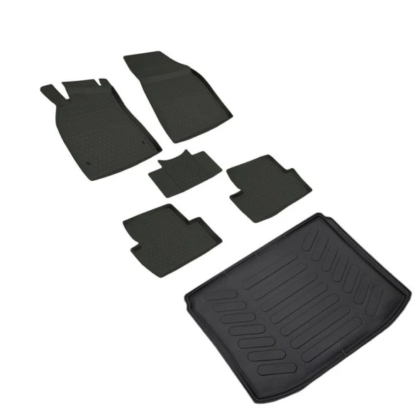 Renault Megane 3 HB 4D Paspas Siyah ve Bagaj Havuzu 2010 2015