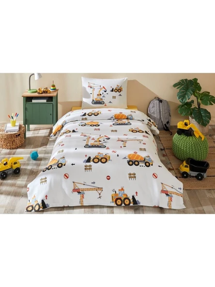 Özdilek Tek Kişilik Ranforce Pike Takımı Builder Sarı 3215