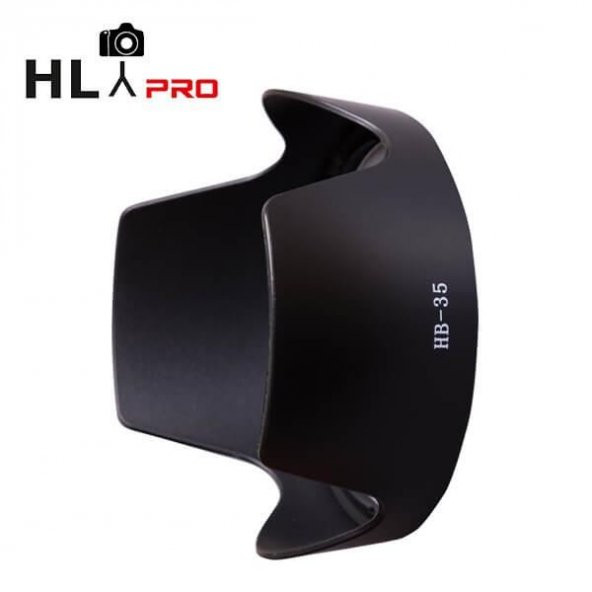 Hlypro Nikon 18-200MM AF-S Lens İçin HB-35 Parasoley - 2