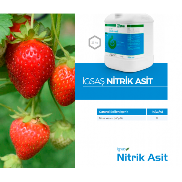 İGSAŞ Nitrik Asit - Sıvı Gübre (25KG) - 2