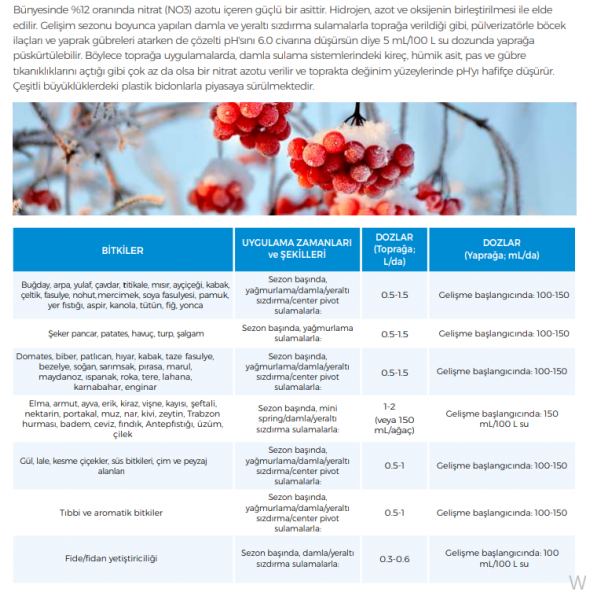 İGSAŞ Nitrik Asit - Sıvı Gübre (25KG) - 3