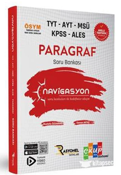TYT AYT MSÜ KPSS ALES Navigasyon Paragraf Soru Bankası Rasyonel Yayınları